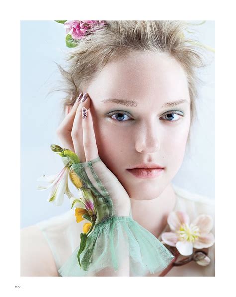Madison Moehling Is In Full Bloom For Harpers Bazaar Vietnam Fashion