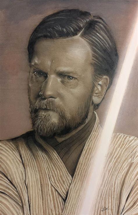 Obi Wan Kenobi By Ethrendil On Deviantart Star Wars Obi Wan Star