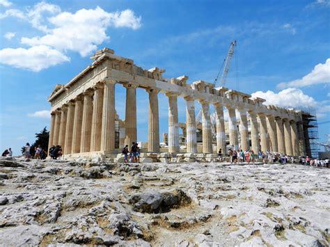 The Parthenon Acropolis Of Athens Greece The Incredibly Long Journey