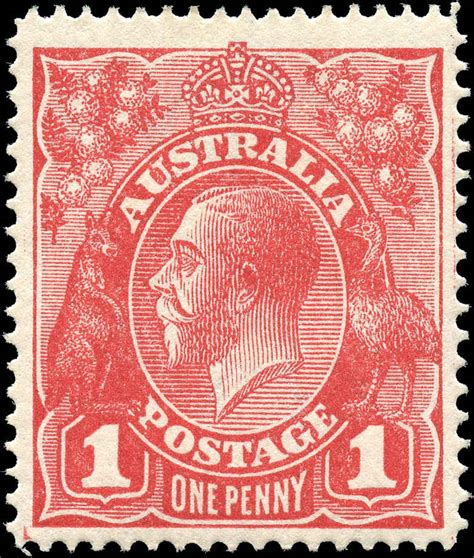 Stamp - Australia, ##21, F , MH, Watermark 9 - Don's Classic Stamps
