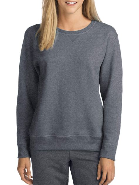 Hanes Hanes Womens V Notch Pullover Fleece Sweatshirt