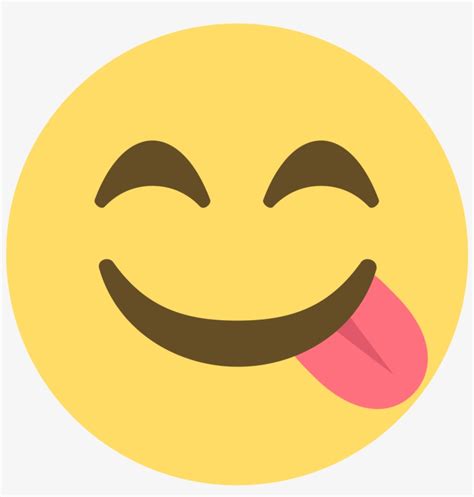 Tongue Out Emoji Png Vector Transparent Library Emoji Notebooks