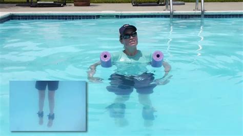 Pool Exercises In The Deep End Aquatic Therapy Doctor Jo Shows You