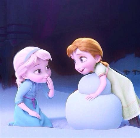 Young Elsa X Anna Disney Princess Frozen Frozen Disney Movie Modern
