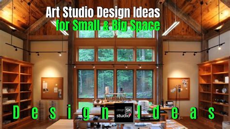 Art Studio Design Ideas For Small And Big Space Youtube