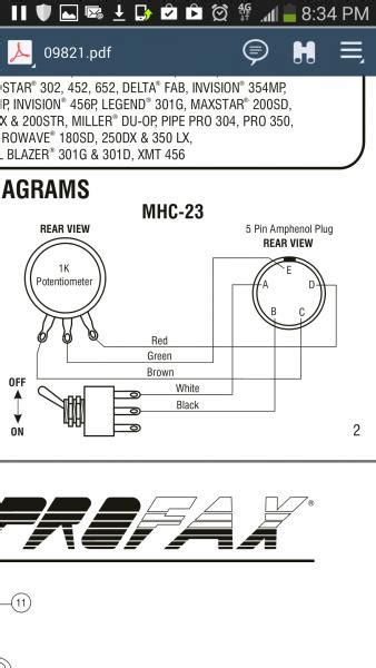Miller 5 Pin And 14 Pin Diagram