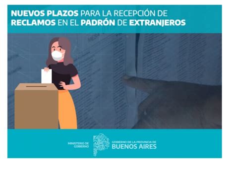 A la fecha, en la provincia de buenos aires, se registra un total de 1.774.254 infectados por coronavirus y 45.307 muertos, mientras que en todo el país se contabilizan 4.258.394 casos positivos. Nuevos plazos para la recepción de reclamos del Padrón ...