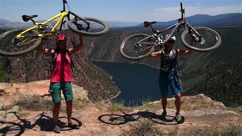 The way most boondockers go about it is to look at google map's satellite view, and simply follow dirt roads leading to water. Flaming Gorge Mountain Biking - Canyon Rims - YouTube