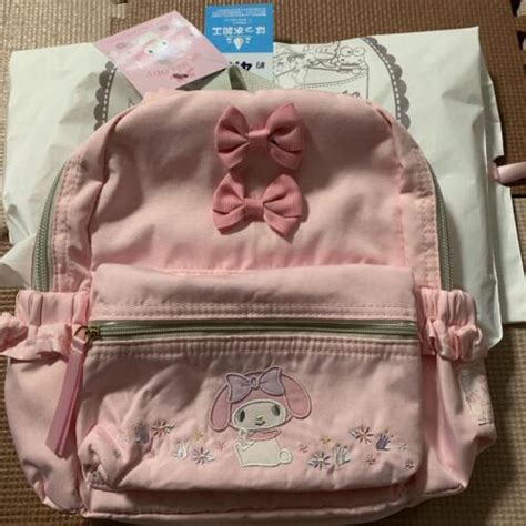 Sanrio My Melody Kids Backpack Pink Ribbon 229822 18×10×24cm7×39 ×9