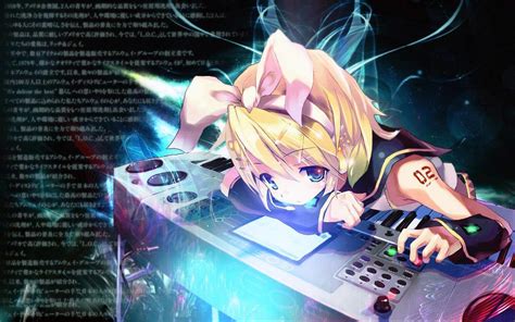Anime Music Desktop Wallpaper