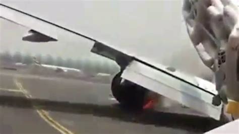 Emirates Plane Crash Landing Evacuation Then Explosion At Dubai Video