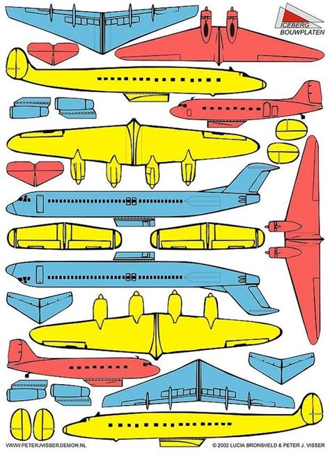 Basteln mit und für kinder: Basteln Flugzeuge Teil 1 2019 - 3424 x Basteln für Kinder.