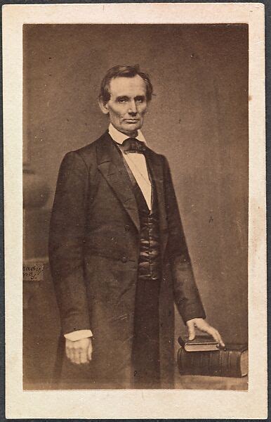 Mathew B Brady Abraham Lincoln The Metropolitan Museum Of Art