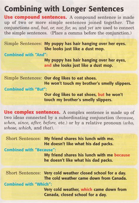 Homework 2012-2013: Wednesday, September 12th - Compound Sentences
