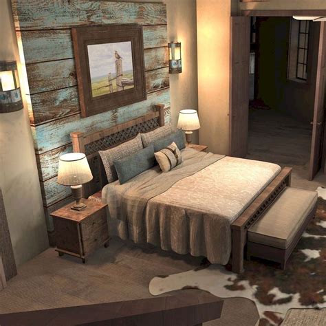 Relaxing Rustic Farmhouse Master Bedroom Ideas 13 Rustic Master