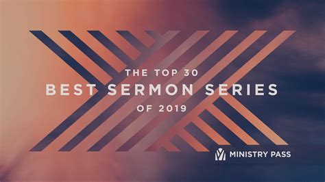Top 30 Best Sermon Series Ministry Pass