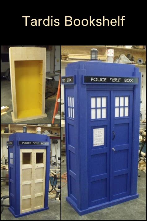 How To Build Your Own Tardis Bookshelf The Owner Builder Network In