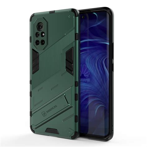 For Huawei Nova 8 Punk Armor 2 In 1 Pc Tpu Shockproof Case With