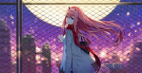 Papel De Parede Darling In The Franxx Zero Two Darling In The Franxx Meninas Anime Cabelo