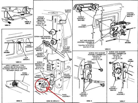 The Ultimate Guide Ford F250 Door Latch Assembly Diagram