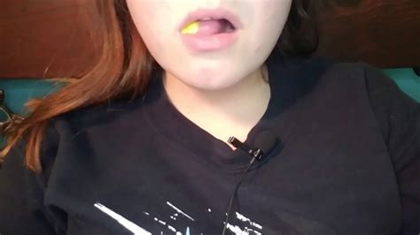 Gum Chewing Whispering Asmr 🎧 Youtube