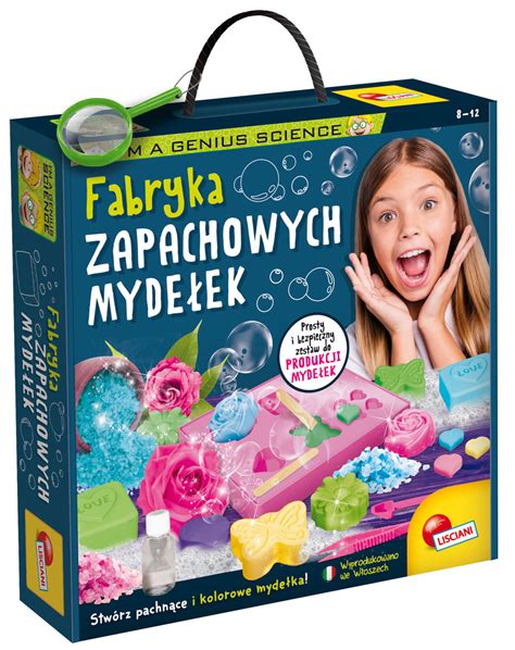 Lisciani laboratorium naukowe Im a Genius Fabryka mydełek Lisciani Sklep EMPIK COM