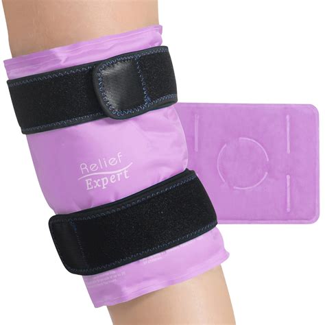 Relief Expert Knee Ice Pack For Injuries Reusable Gel Cold Pack Knee