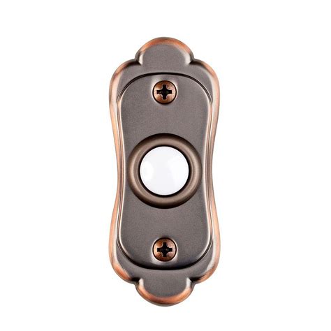 Maybe you would like to learn more about one of these? Hampton Bay Wired Lighted Door Bell Push Button ...