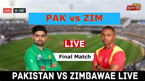 Pak Vs Zim 3rd T20 Live Match Live Cricket Streaming Today Match