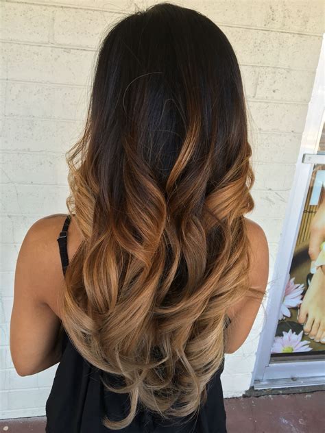 Black To Blonde Balayage Ombr Black Hair Ombre Ombre Hair Blonde Hair Color For Black Hair