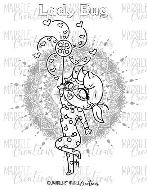 Miraculous Ladybug Coloring Pages! Cute Chibi Miraculous Holders with