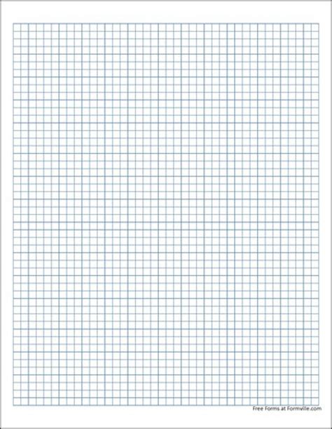 Free Graph Paper 5 Millimeter Solid Blue From Formville