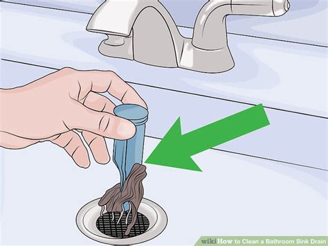 How to make your own drain cleaner. 3 Ways to Clean a Bathroom Sink Drain - wikiHow