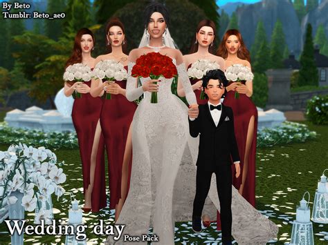 Wedding Ceremony Pose Pack By Beto Ae0 At Tsr Sims 4 Updates Vrogue