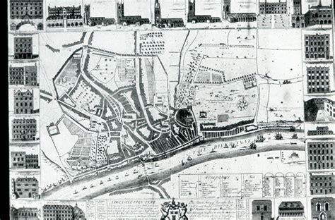 Historic Map Of Newcastle A Figure Used In A Lecture From Flickr