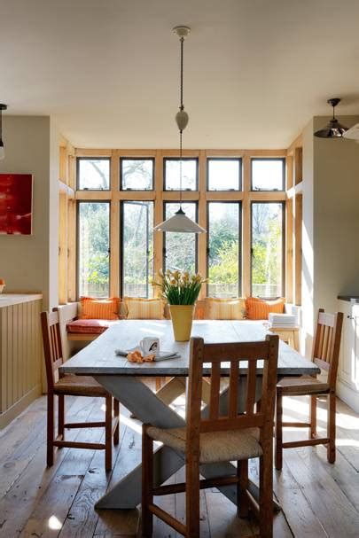 A bay window in the dining room brightens mornings at the breakfast table. Window Seat Designs - Bay Window Seat - Window Seat ...