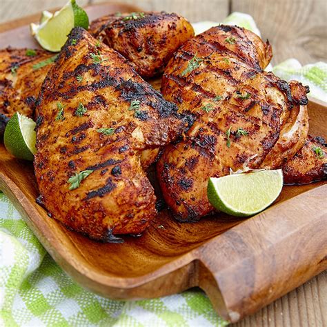 Recette Blancs de poulet grillés au barbecue