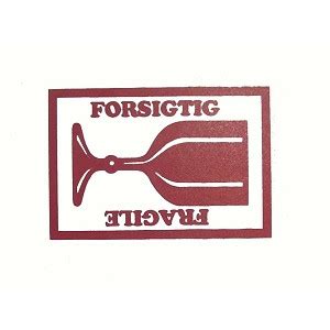 Easily broken, damaged, or destroyed. Fragile Fragil Vorsicht Zum Drucken - Zerbrechlich Warnung ...