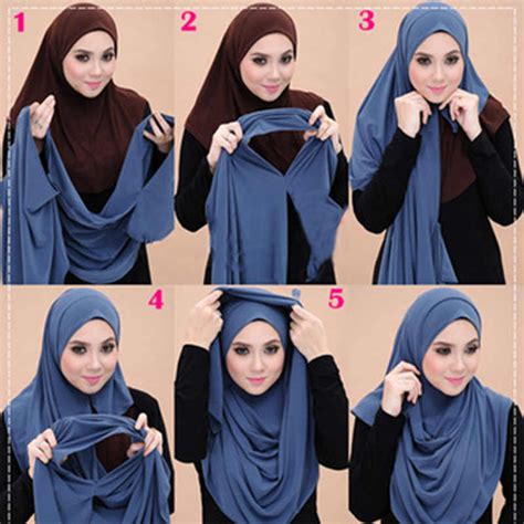 Double Loop Chiffon Hijab Scarf Foulard Femme Musulman Shawls And Wraps