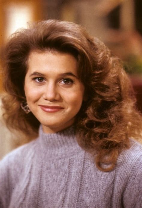 Tracey Gold On The Set Of Growing Pains In Curls For Long Hair