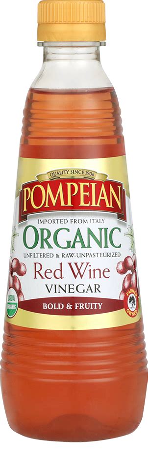 Organic Red Wine Vinegar Pompeian