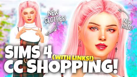 Cc Shopping For Sims 4 Since I Cant Go Shopping Irl 😭 With Links