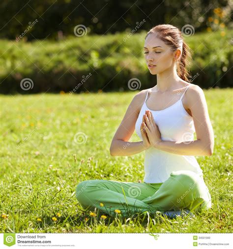 Shop from the largest selection of yoga activewear & yoga essentials! Young And Beautiful Woman Doing Yoga Exercises .Yoga ...