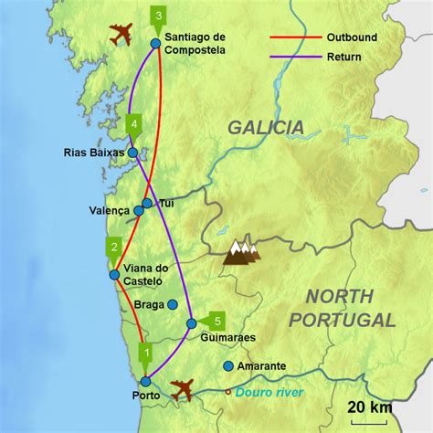 Porto Santiago Caminos Touring Holidays In Spain And Portugal