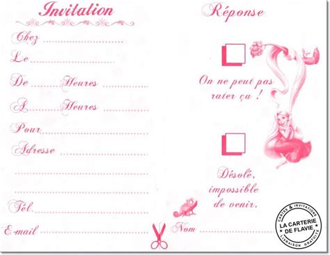 Carte Dinvitation Anniversaire 18 Ans Gratuite A Imprimer