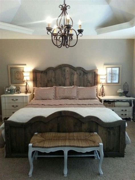 16 Amazing Rustic Furniture Master Bedrooms Ideas