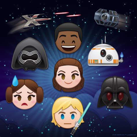 Luke Leia Darth Vader Descend On Disney Emoji Blitz Diskingdom