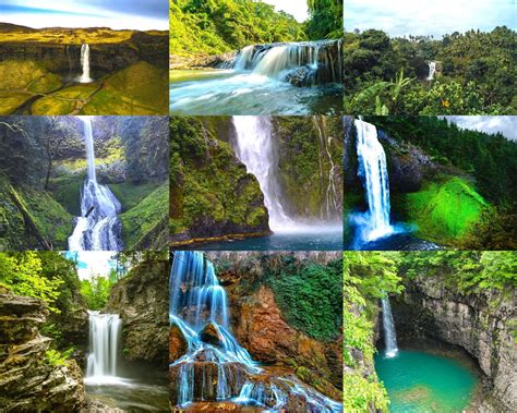 Waterfall Aesthetic Wall Collage Kit Nature Water Picture Etsy
