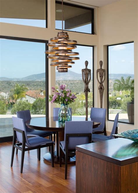Contemporary Dining Room With A View Interior Design Dining Room
