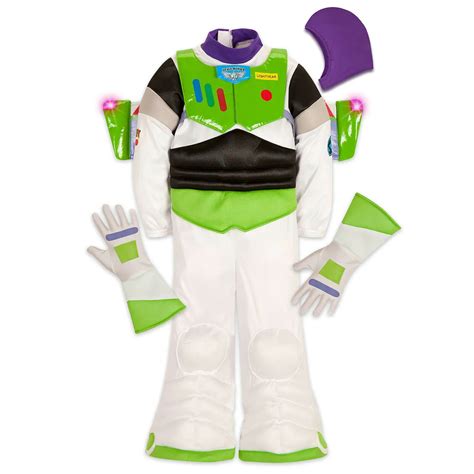 Disney Store Toy Story Buzz Lightyear Light Up Costume Set Boys Size 4